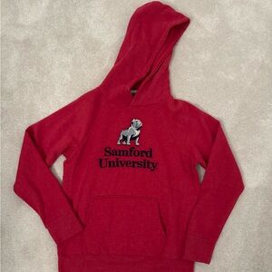 Youth Samford University Heathered Red Sweatshirt Hoodie Size XL Youth/Unisex